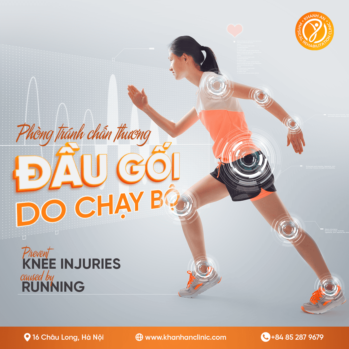Phòng tránh Chấn thương Đầu Gối khi Chạy bộ
