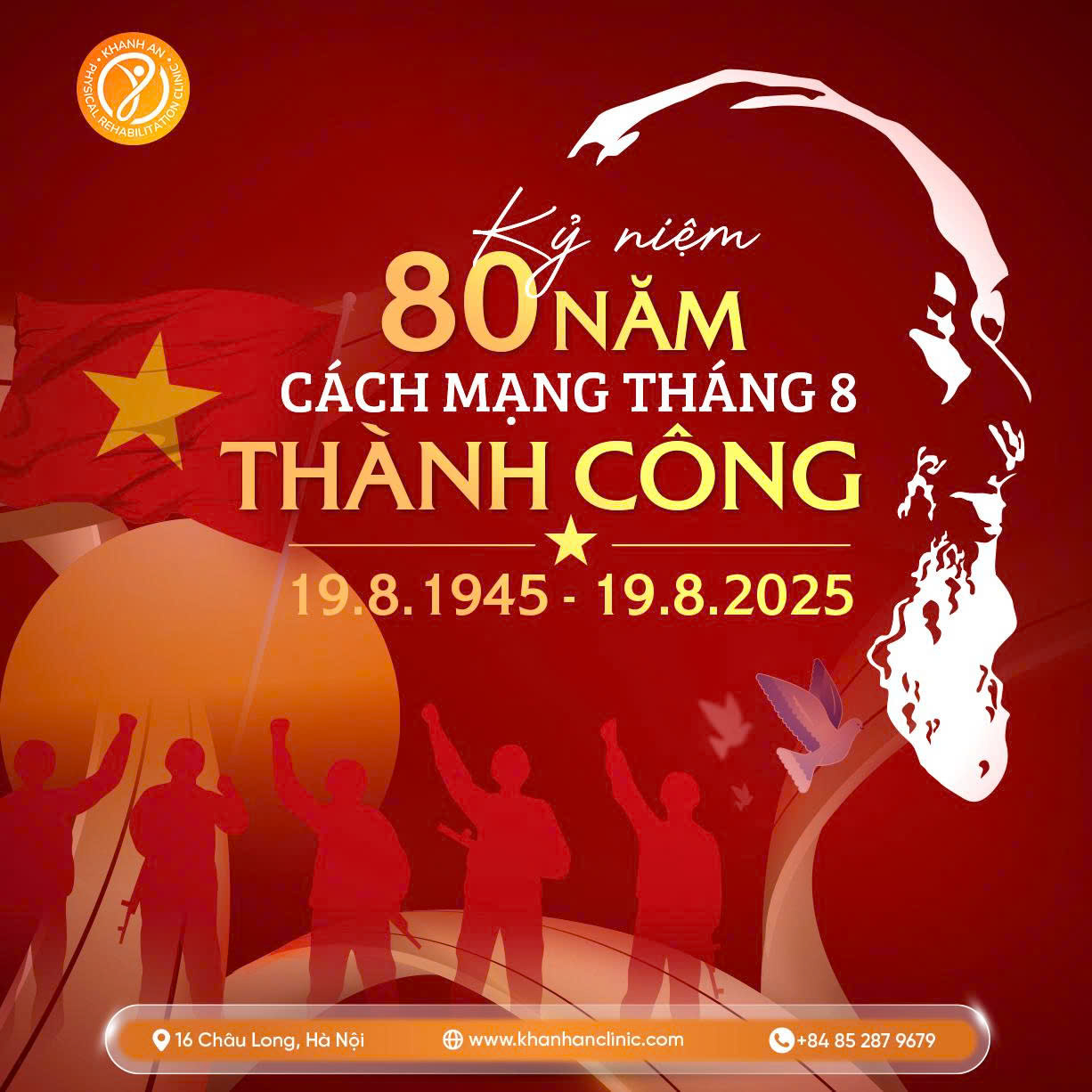 Kỷ niệm 80 năm ngày Cách mạng Tháng Tám thành công 19/8/1945 - 19/8/2025