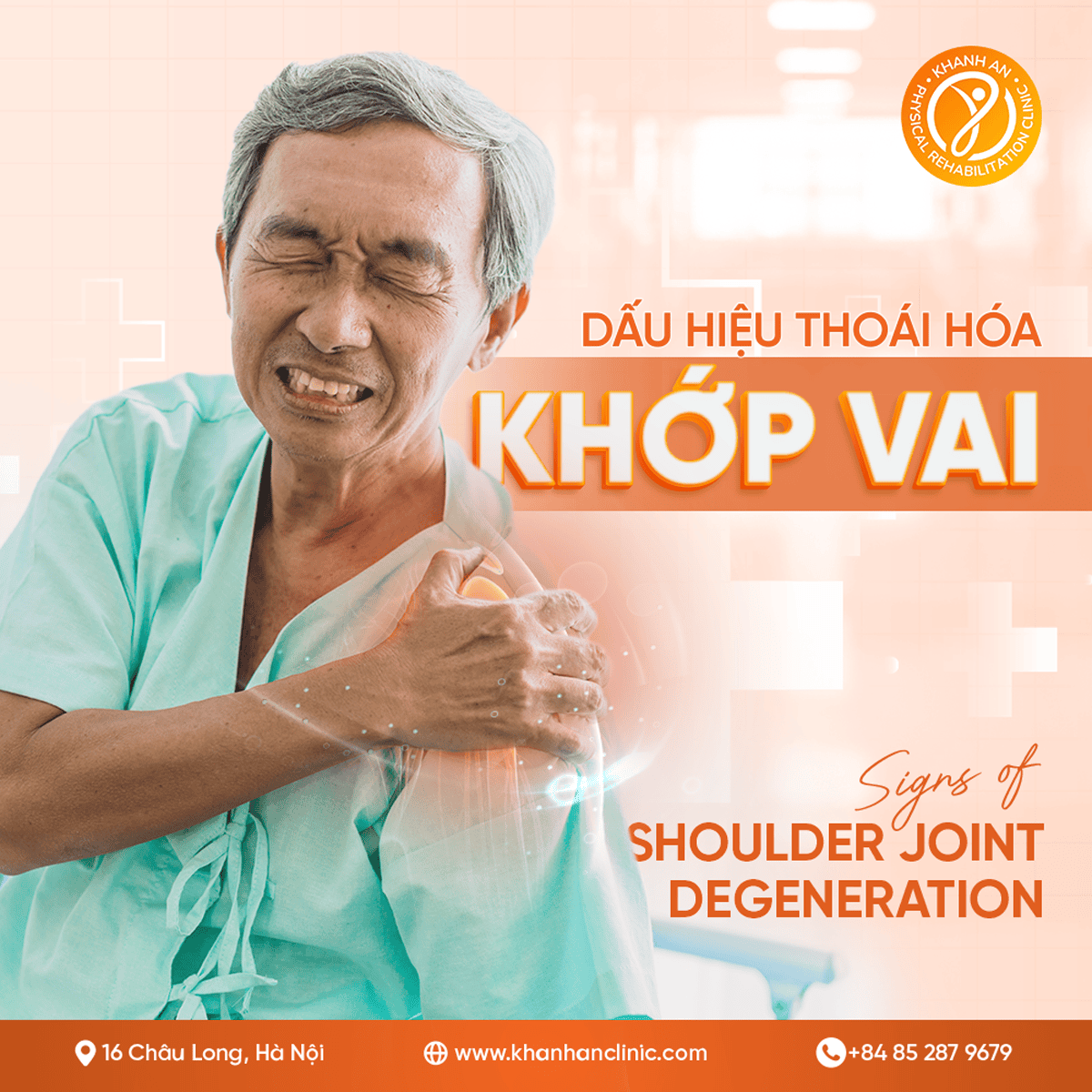 Dấu Hiệu Thoái Hóa Khớp Vai Cần Biết